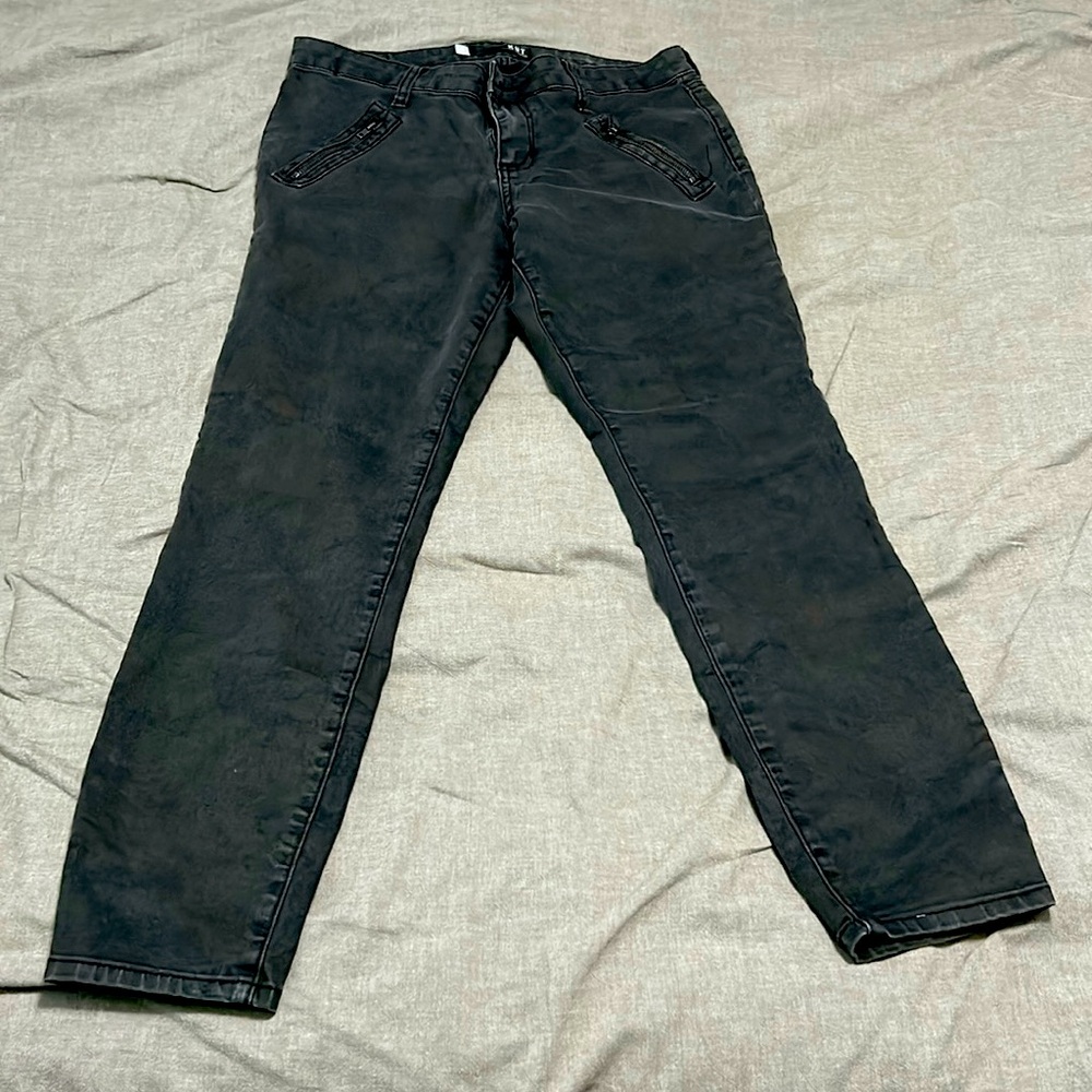 Kut from the Kloth Dark Gray Ankle Jeans